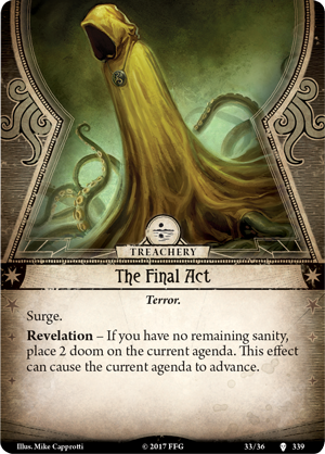 Arkham Horror : The Card Game - Dim Carcosa Mythos Pack